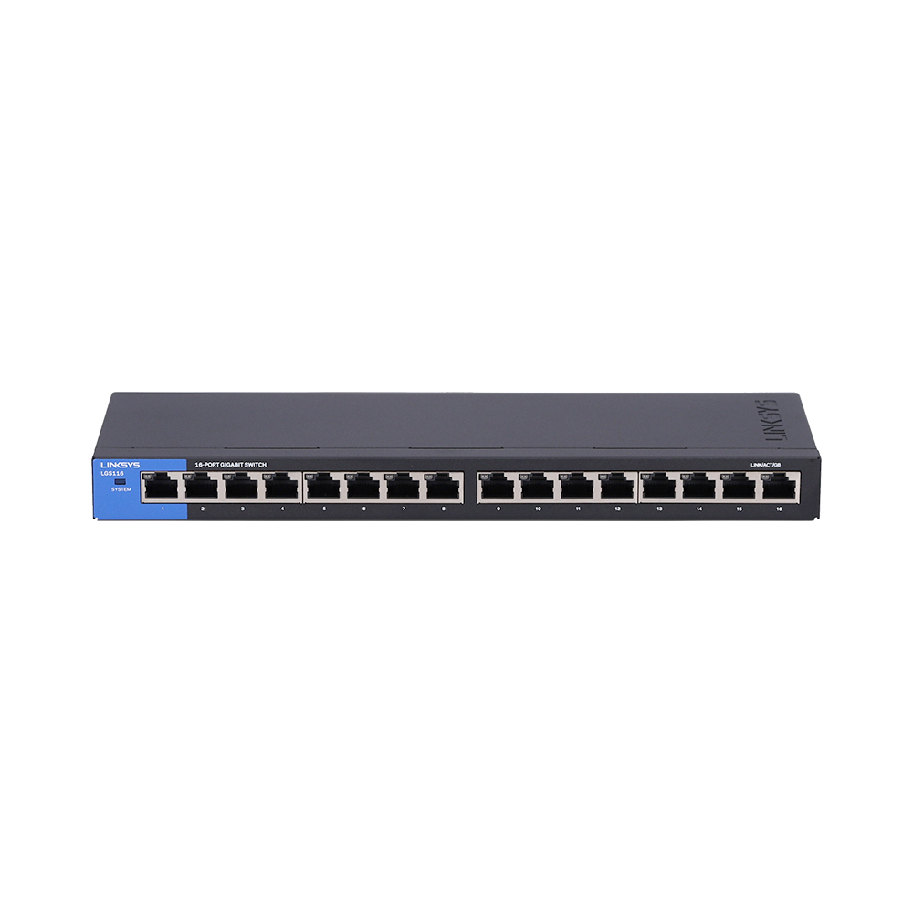 Gigabit Switching Hub 16 Port LINKSYS LGS116AP (11'')