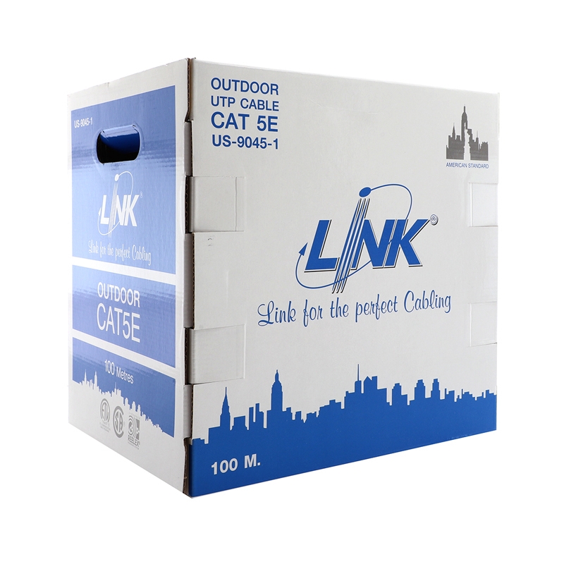 CAT5E UTP Cable (100m./Box) LINK (US90451) Outdoor