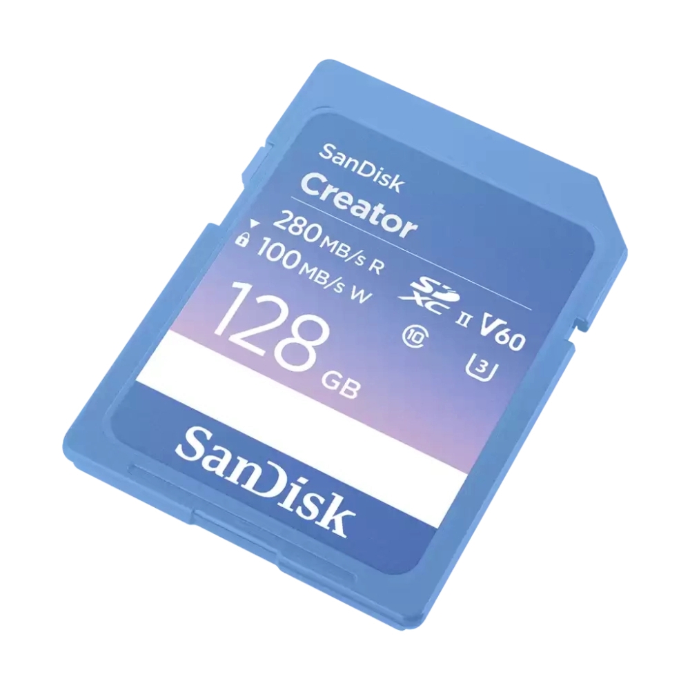 128GB SD Card SANDISK Creator SDSDXEP_128G_GNCIS _280MB_s.__2